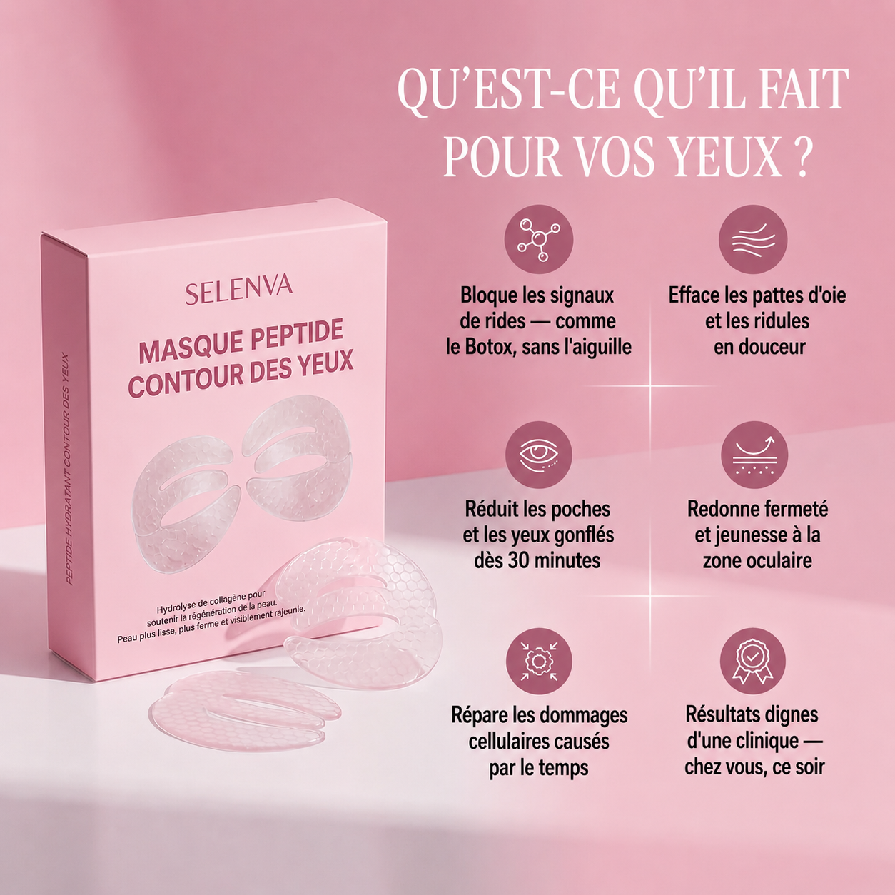 Masque Contour des Yeux — 1 mois offert